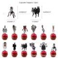 12pcs cupcake topper