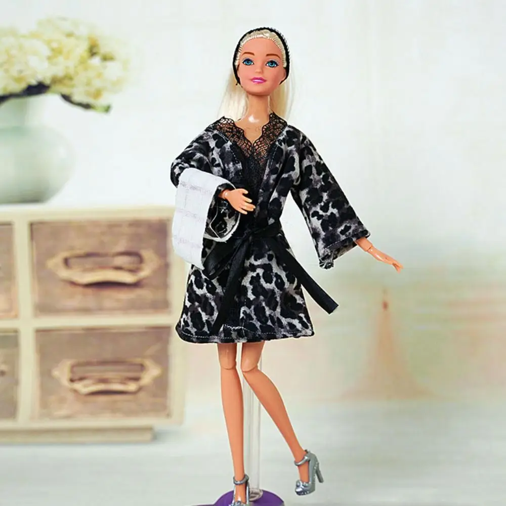 Conjunto de pijamas de dormitorio para muñeca, ropa de Albornoz, vestido de noche de verano para muñeca de 29-30cm, ropa de dormir Sexy, accesorios para muñecas DIY, 1 Juego - imagen 2