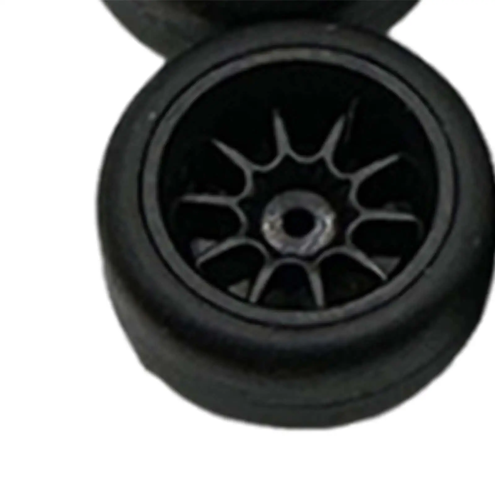 4x ruedas y neumáticos de coche RC, pieza de actualización RC, modelo de ruedas, accesorios de coche de aleación RC para coche 1/64, accesorios DIY, piezas de repuesto - imagen 5