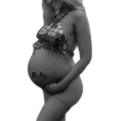 Vestido boudoir para embarazada – Sesión fotográfica maternidad