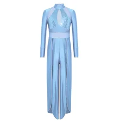 Mono de ballet con pedrería para niña – Maillot de danza elegante