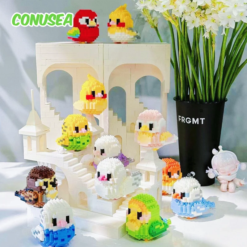 Microbloques de pájaros – Juego de construcción infantil - imagen 5