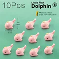10pcs Pink Dolphin