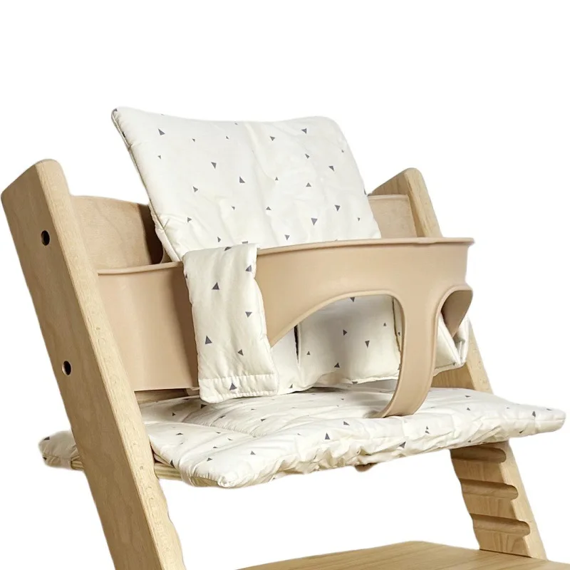 Cojín para silla de comedor de bebé, almohadilla integrada antideslizante para otoño e invierno, funda de asiento portátil para uso al aire libre, accesorios para sillas de comedor - imagen 5