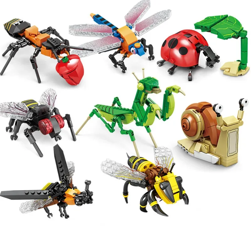 Kit de construcción Insects – Juguete educativo para niños 3-6 años - imagen 4