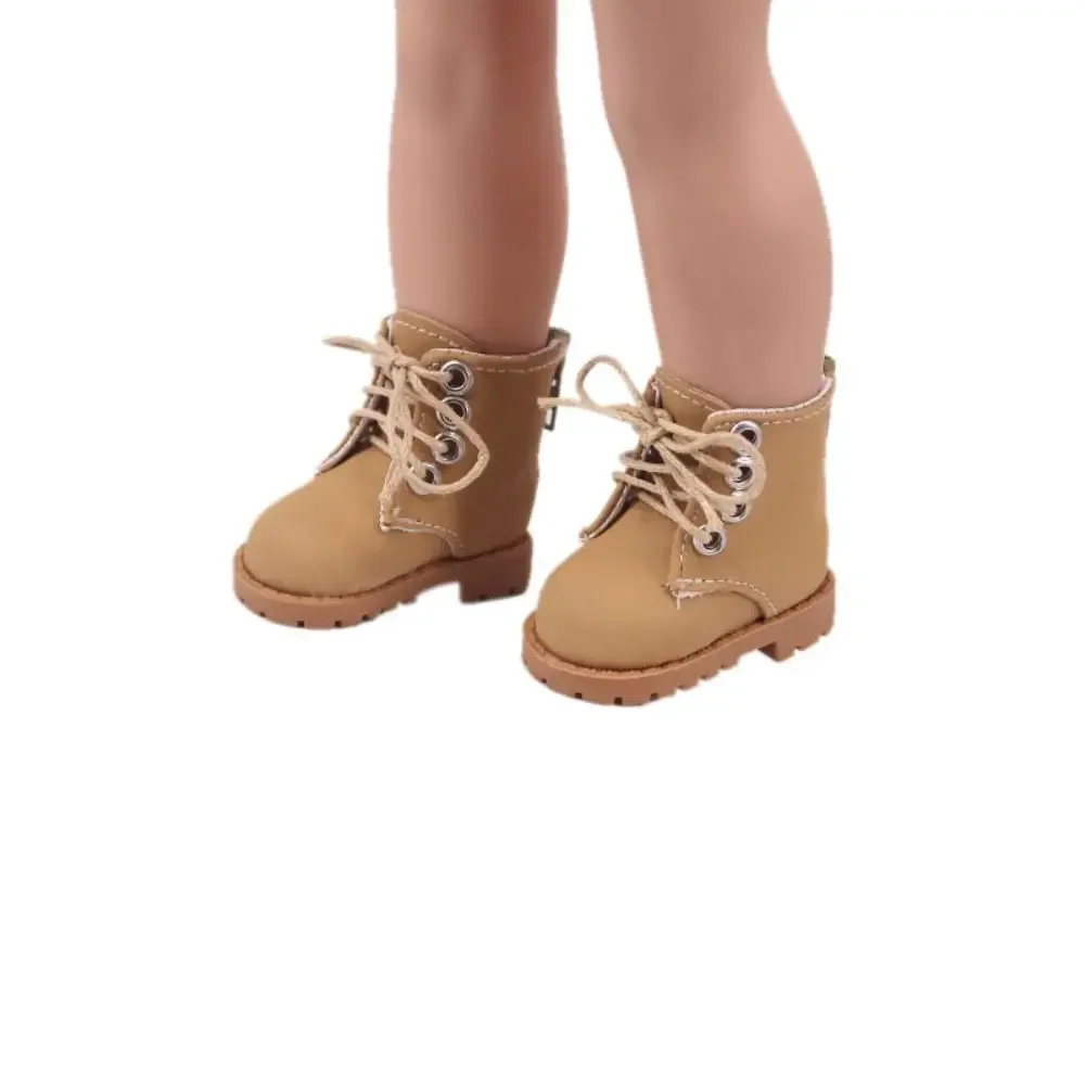 Botas de algodón barril alto para muñecas – Estilo desenfadado