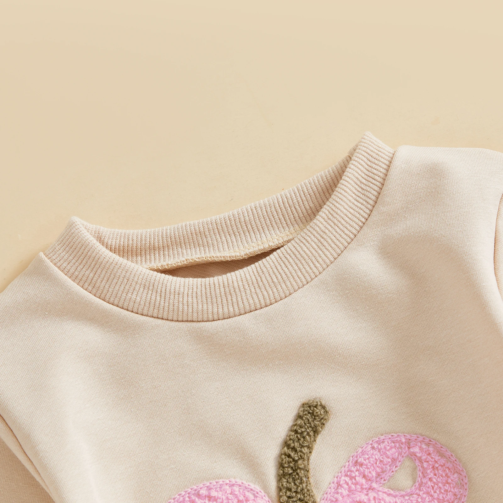 VISgogo Sudadera de Halloween para bebé, mameluco con lazo de calabaza, bordado, manga larga, cuello redondo, mono de burbujas - imagen 3