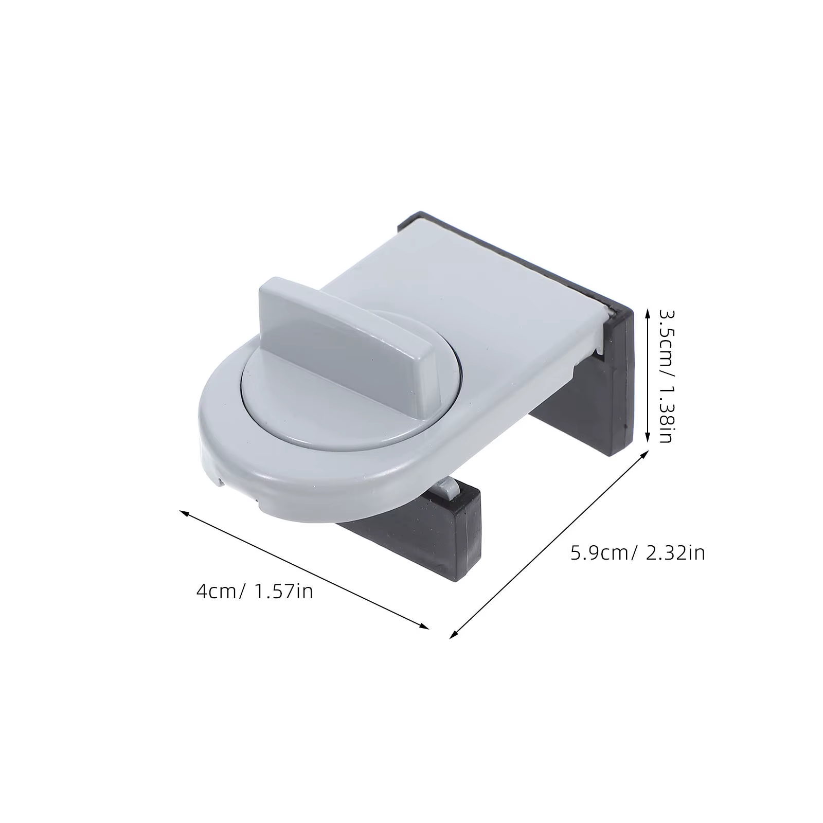 Cerradura seguridad ventanas corredizas restrictor infantil metal - imagen 3