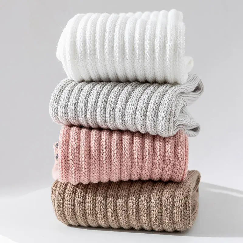 1 par de calcetines antideslizantes para Yoga, calcetines largos de Color sólido para Fitness, Pilates, calcetines deportivos para mujer, calcetines de suelo para gimnasio, calcetines deportivos de baile - imagen 2