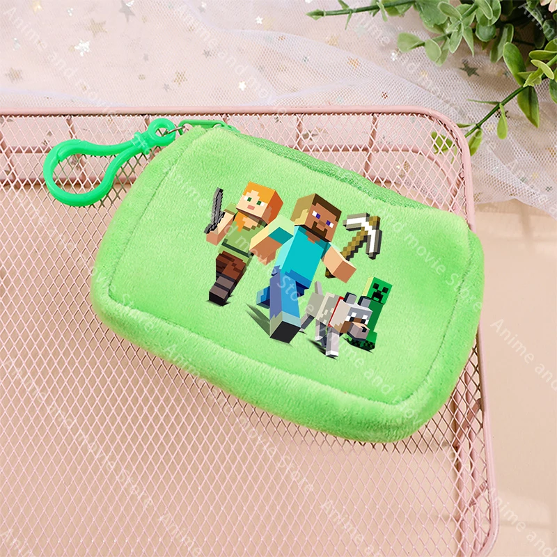 Monedero de dibujos animados para niñas, billetera portátil bonita de 11,5 CM, bolsa de almacenamiento de tarjetas impresa a la moda, regalos de cumpleaños para niños