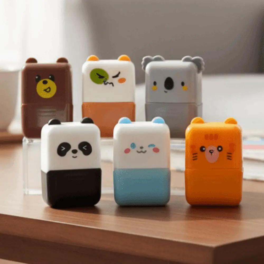 Rodillo de sellos panda para manualidades infantiles - imagen 2