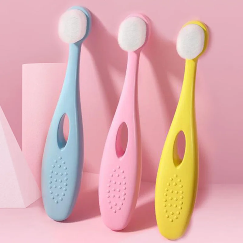 Cepillos de dientes antideslizantes para bebés, artículos de cuidado Dental para niños de 0 a 10 años, cepillos de dientes para niños y niñas, cepillo de dientes Ultra suave