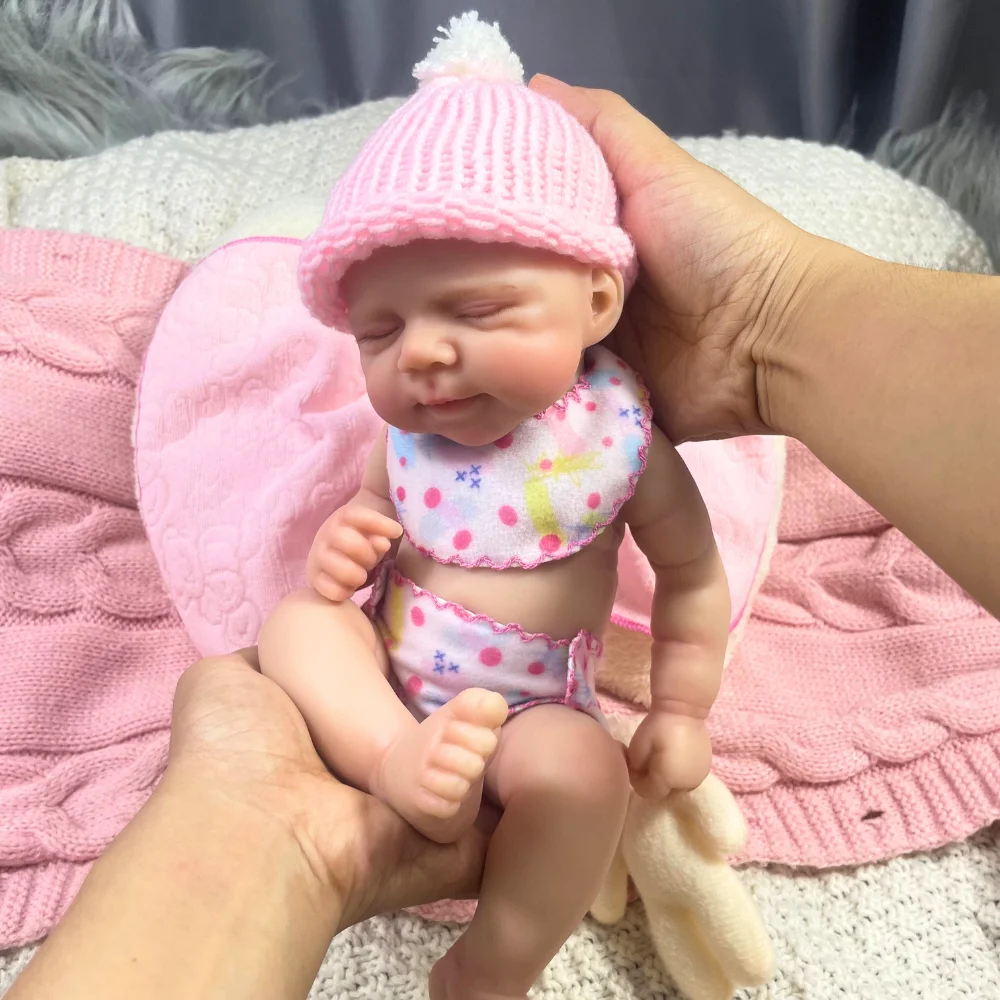 Muñeca Reborn Pascale de silicona realista para niña – Cuerpo lavable suave - imagen 2