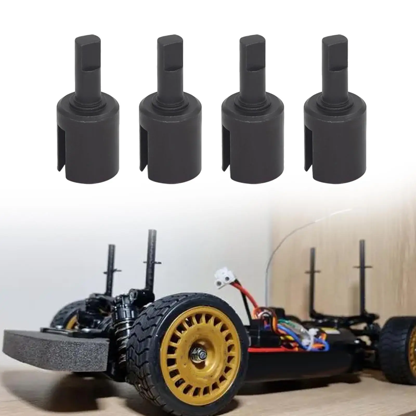 4x accesorio de tazas diferenciales de Metal pieza de salida diferencial resistente y fuerte - imagen 4