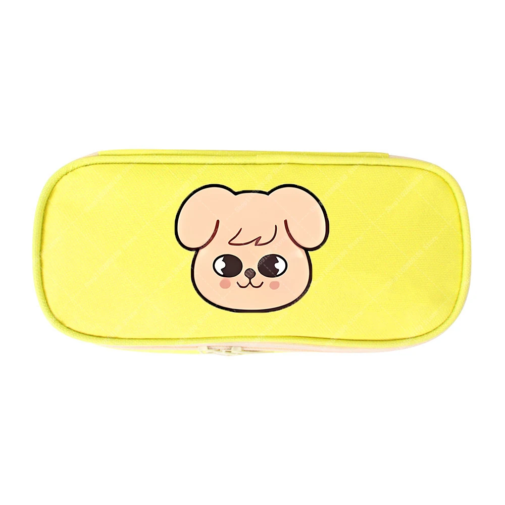 Bolsa de lápices bonita de dibujos animados para niños SKZ ooed, estuche de bolígrafo de Anime para niños, bolsa de almacenamiento de papelería Kawaii, accesorios, suministros escolares, regalos - imagen 3