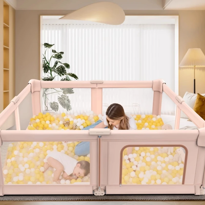 Parque plegable para bebé – Valla de gateo portátil - imagen 3