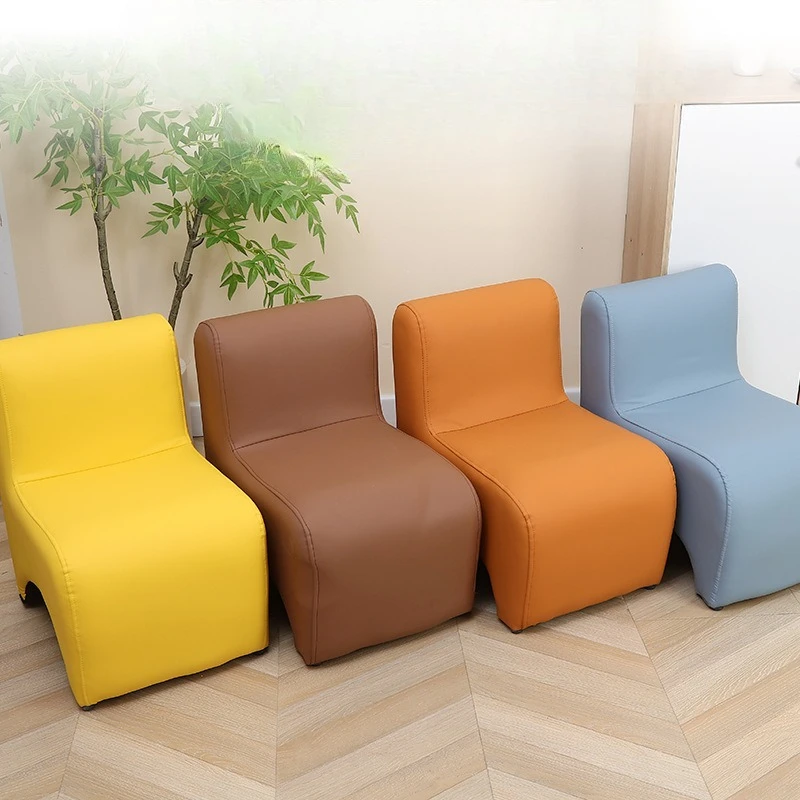 Silla infantil con respaldo para lectura y sala de juegos - imagen 4