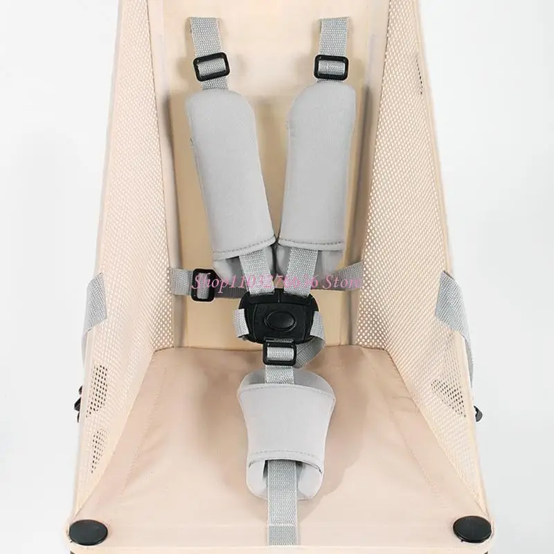 R6FD cochecitos infantiles, almohadillas cómodas para hombros, fácil mantenimiento, correa para hombro para bebé, acolchado, - imagen 5