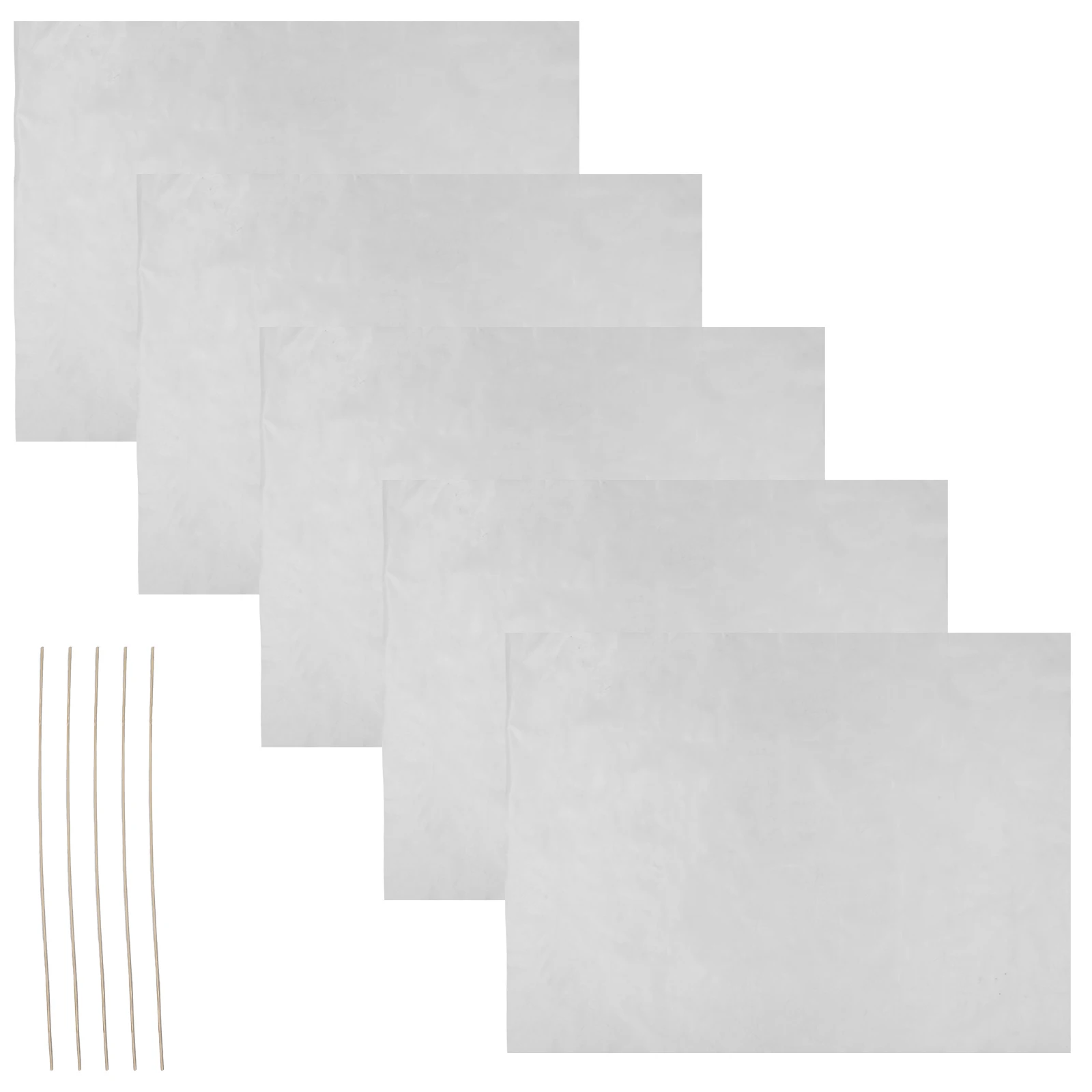 Juego de cometas Graffiti, tela para niños, paquete de Material de tela artesanal, Kits de bambú, cometas en blanco - imagen 5