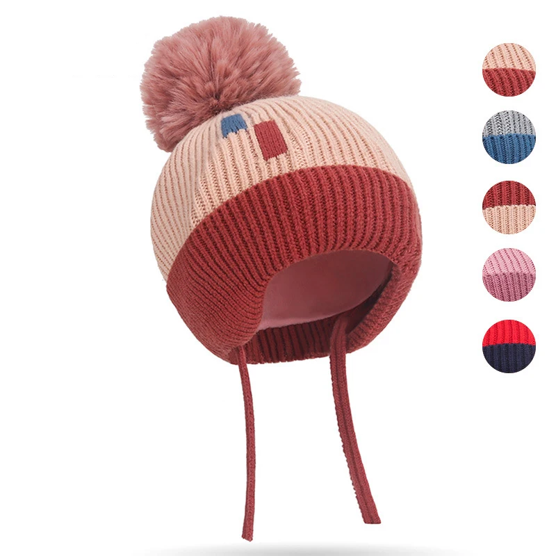 Gorro de invierno tejido para bebé y niño – suave, cálido y peludo - imagen 5