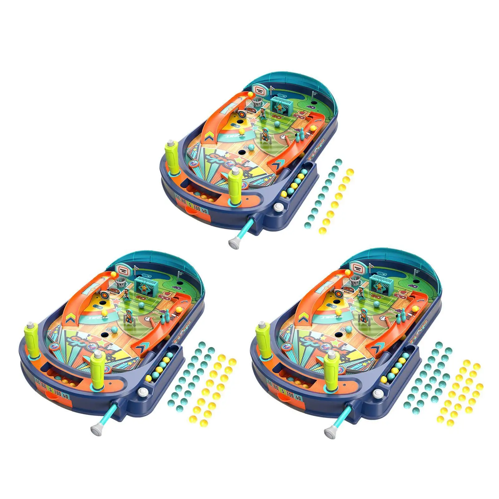 Children Pinball Machine Marbles Machine for Ages 3 4 5 6 Preschool Children