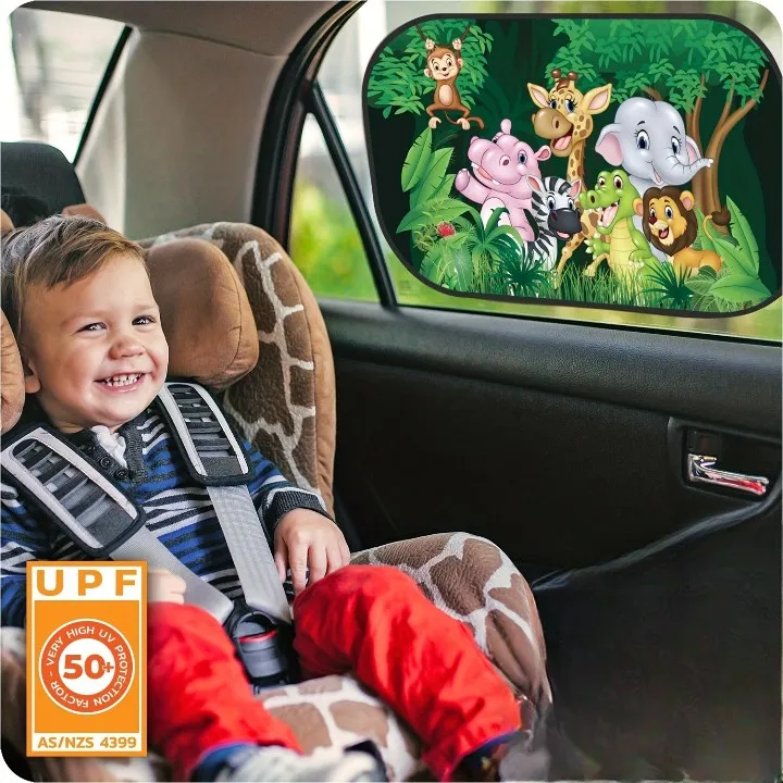 Parasol para ventana de bebé, parasol para coche, protección UV, parasol estático para ventana lateral, accesorios para coche para bebés y niños