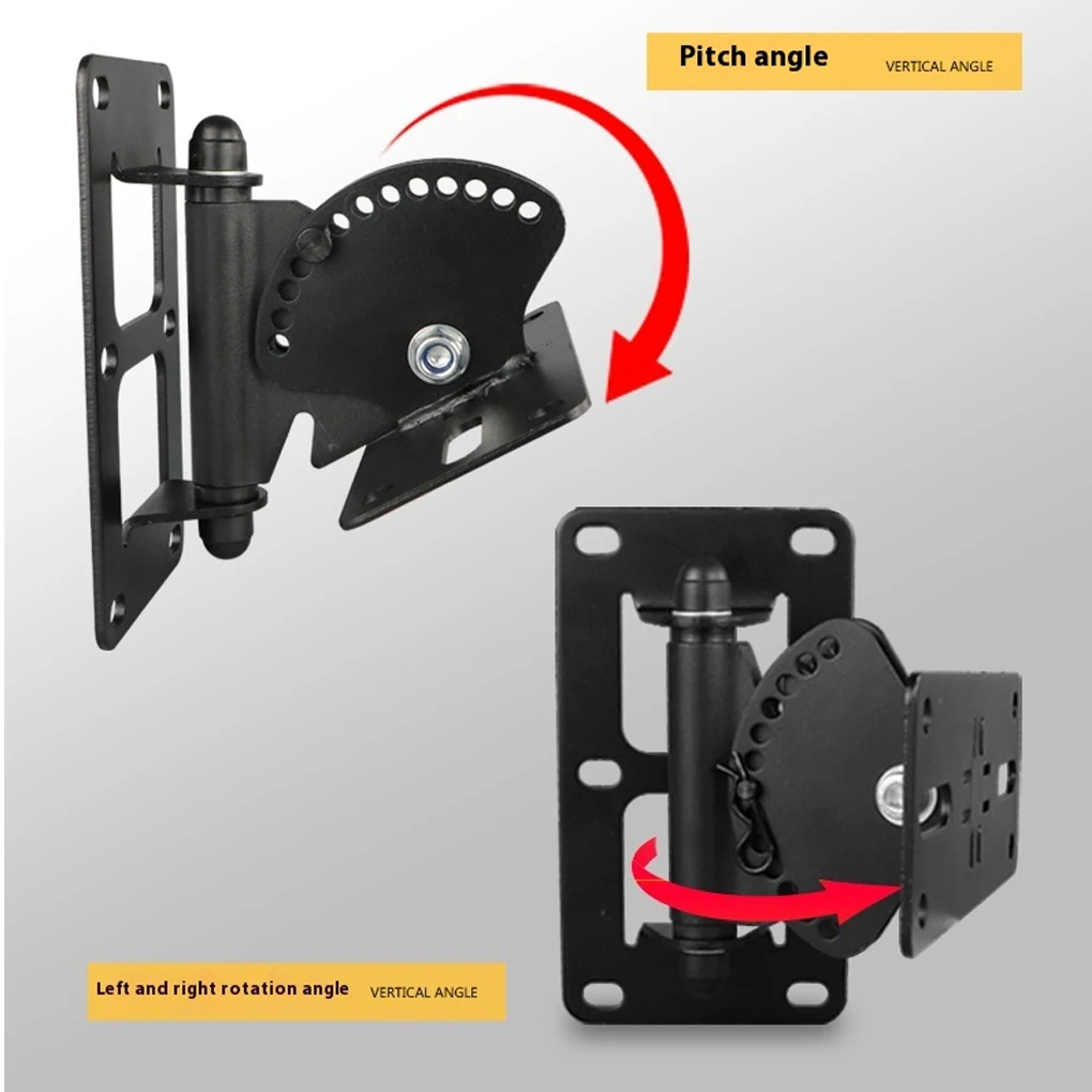 Soporte Universal para altavoz de techo, montaje en pared, Base de altavoz, inclinación, rotación, soporte para altavoz montado en la pared - imagen 5