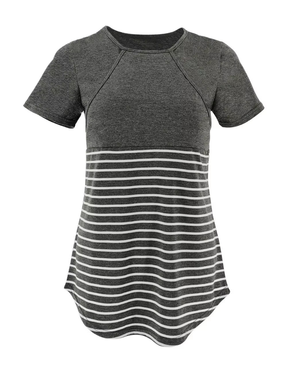 Blusa premamá de manga larga para amamantar – Ropa de maternidad - imagen 2
