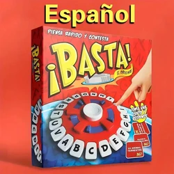 Basta palabras españoles versión De juego De palabras locas Juguetes De Mesa Educativos Para Niños juegos De mesa familiares divertidos De ritmo rápido juguetes rompecabezas