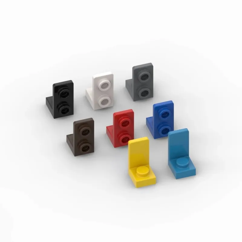 Piezas de 20 piezas MOC para niños, soporte 73825, 1x1-1x2, piezas invertidas compatibles, bloques de construcción DIY, piezas de construcción, rompecabezas de partículas, regalo de juguete