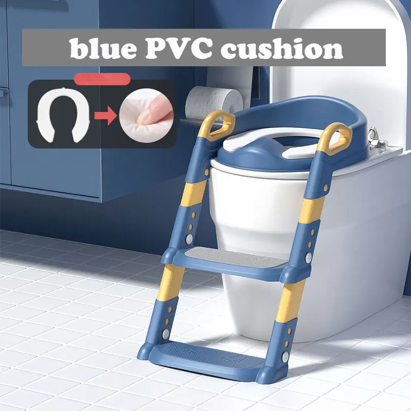 blue PVC seat