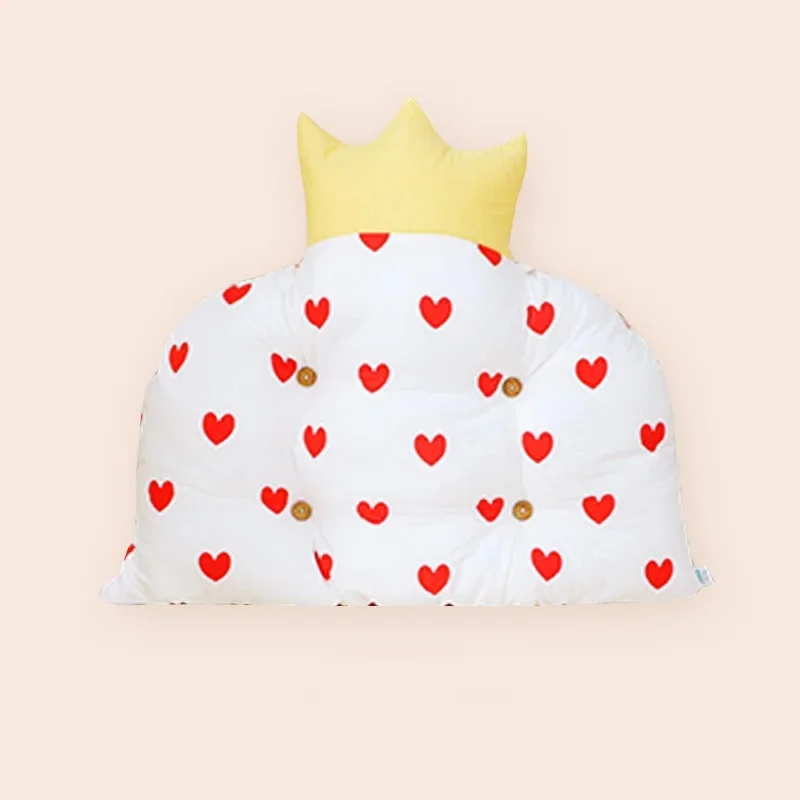 Cojín grueso anticolisión para cabecera de bebé, ropa de cama para niños, parachoques en forma de corona, cojín de cama suave y agradable para la piel para bebé - imagen 2