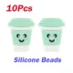 10pcs Mint green