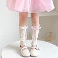 Beige pink bow