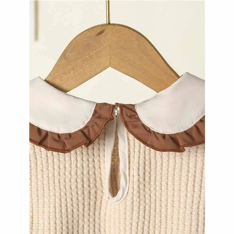Conjunto de bebé otoño con pantalón cálido algodón para niña y niño - imagen 5