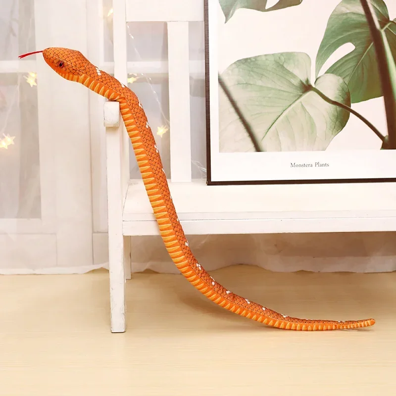 100cm Orange Snake