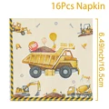 16pcs napkins