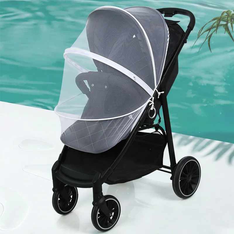 Mosquitera con cremallera para cochecito – Malla transpirable - imagen 4