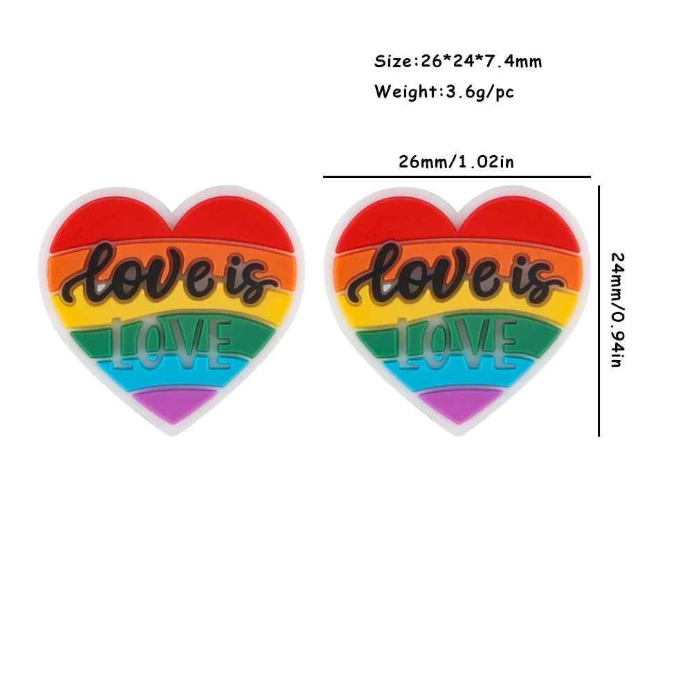 10pcs LOVE