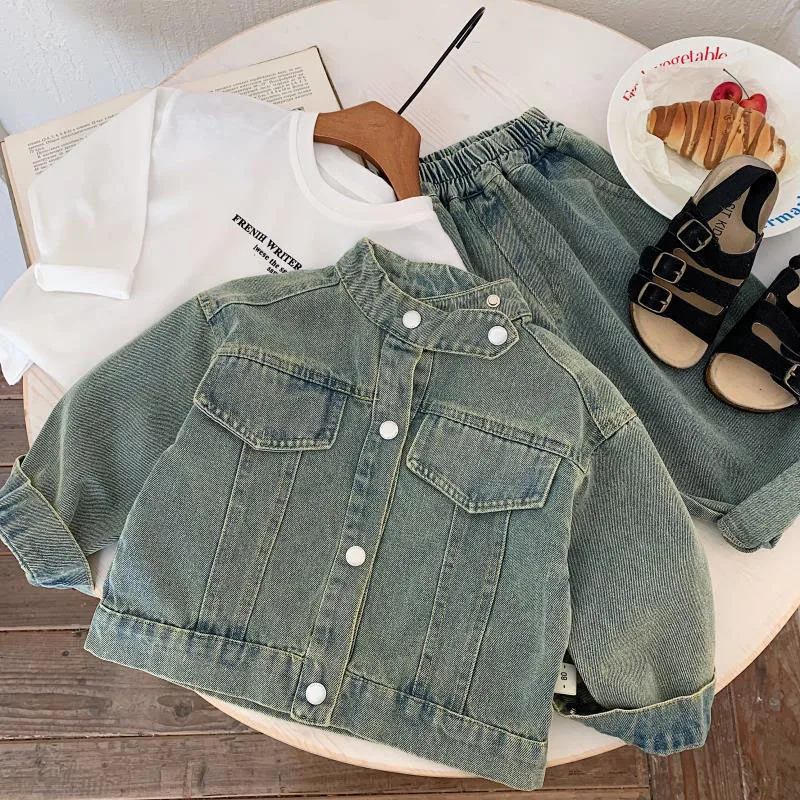 Conjunto de ropa de verano MILANCEL para niños con dibujos animados - imagen 3