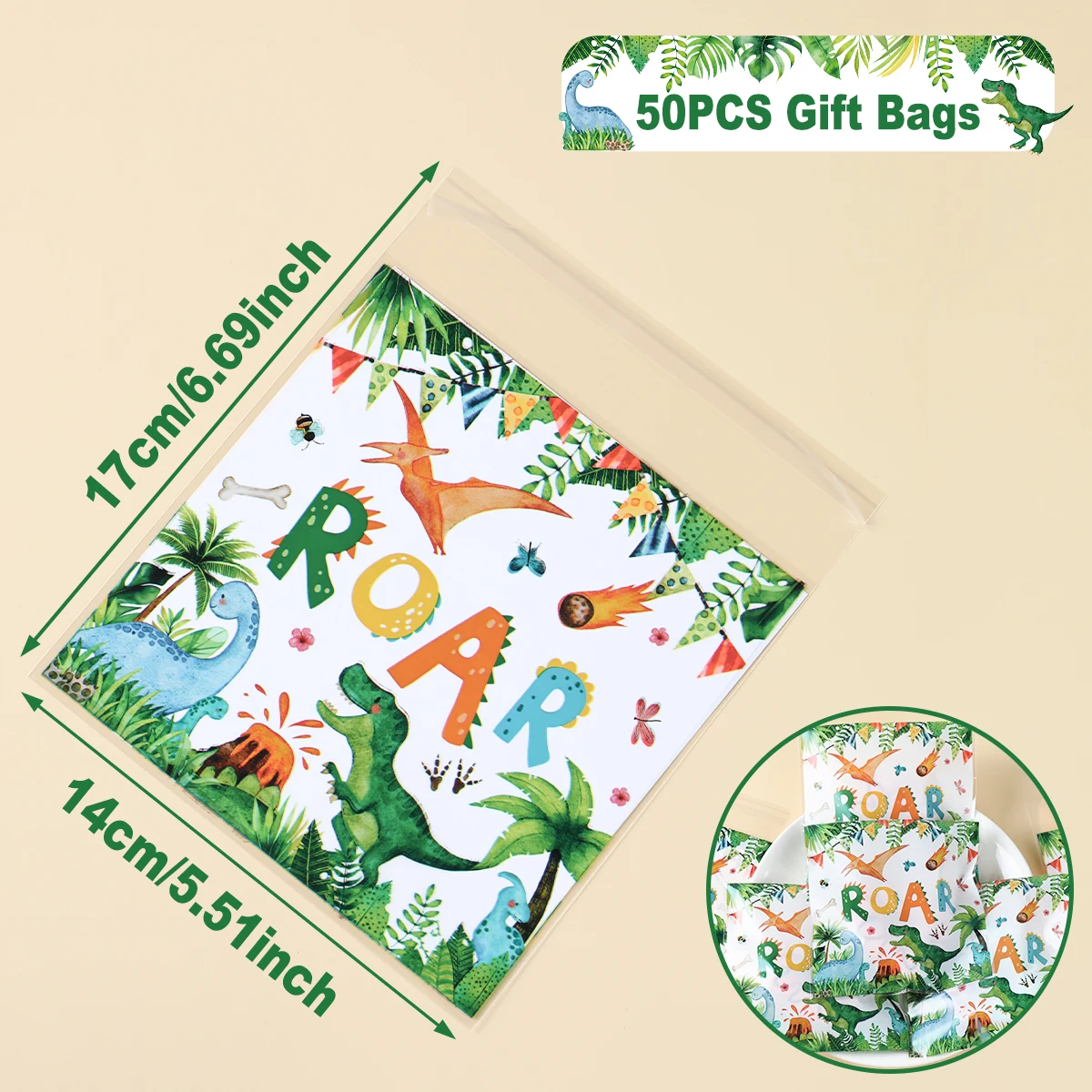 50pcs candy bag