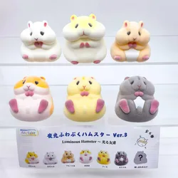 Peluche hámster noctilucente suave – Juguete coleccionable