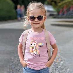Camiseta personalizada vuelta al cole 2026 con nombre