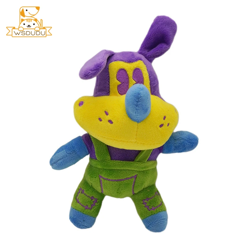 Figuras de dibujos animados de colores para niños, de arcoíris muñeco de peluche, perro, niña, juguete Kawaii, Animal pequeño, almohada suave para abrazar, regalo - imagen 2