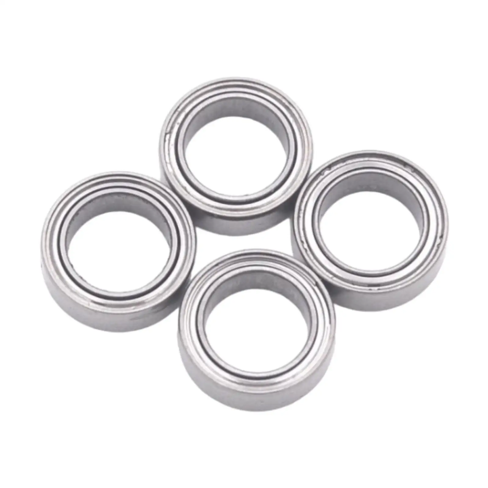 4x 1/16 RC Car Metal Bearings Replacements Ball Bearings Set for 16101 16102