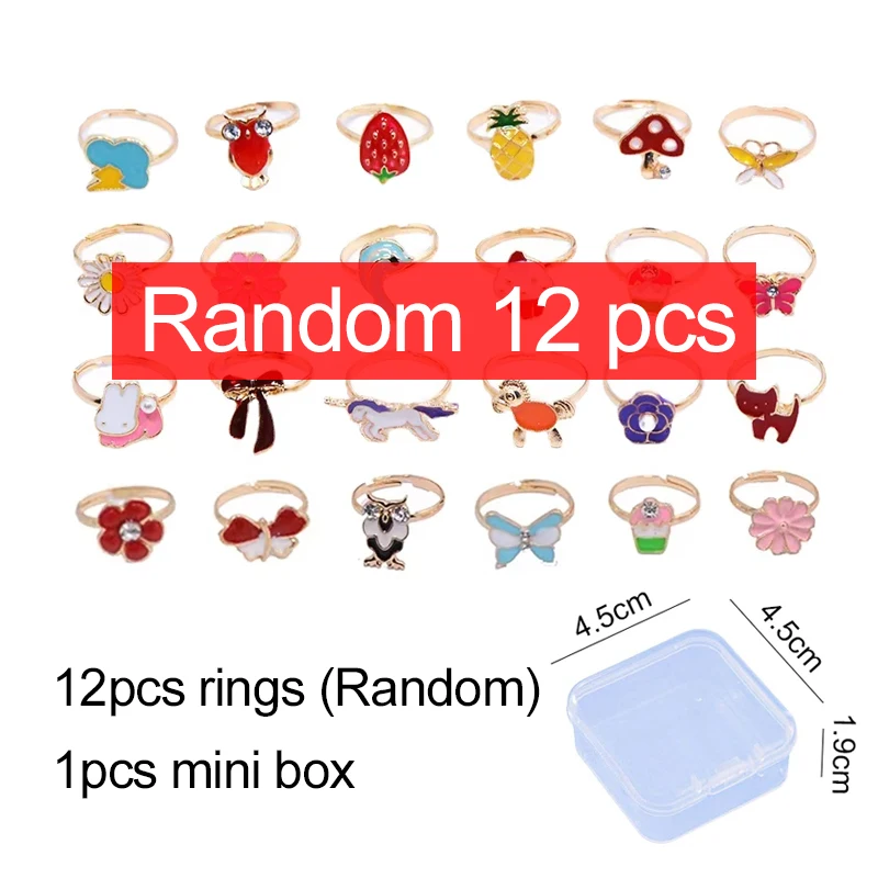 12 rings 4.5cm box