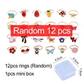 12 rings 4.5cm box