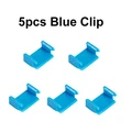 5 blue fixing clip