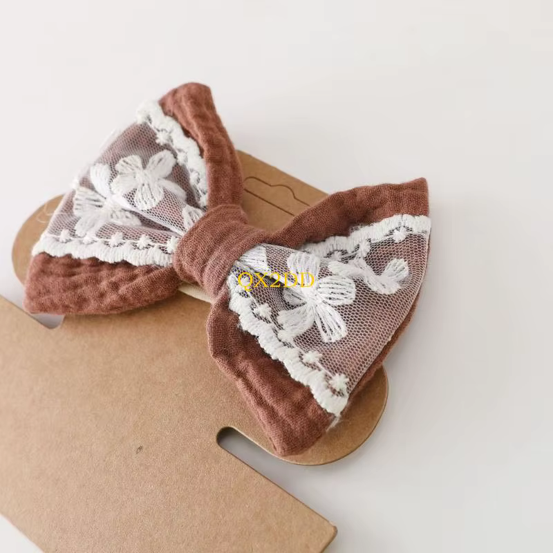 Set baberos multifuncionales para bebé diadema lazo niña - imagen 2