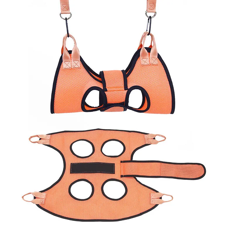 Hamaca para el cuidado de mascotas, fijador de uñas cortadas para gatos y perros, tipo gancho, alimentación de medicamentos, fibra de poliéster antiagarre, accesorios fijos para entrenamiento de mascotas - imagen 5